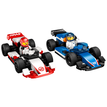 LEGO City F1 Williams Racing & Haas F1 racerbilar 60464.