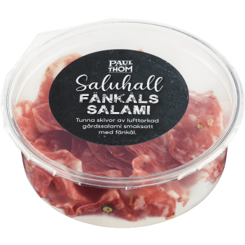 Salami Fänkål Saluhall 70g PAUL och THOM.
