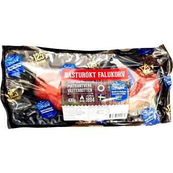 Basturökt Falu 430g Bastuträsk Charkuteri.