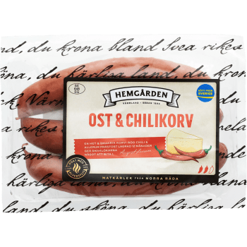 Ost & Chilikorv 270g Hemgården.