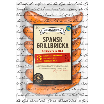 Grillbricka Spansk 480g Hemgården.