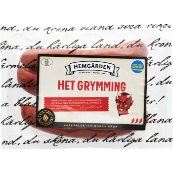 Korv Grymming 270g Hemgården.