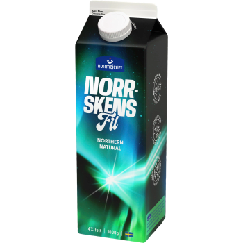 Norrskensfil Northern Natural 4% 1000g Norrmejerier.