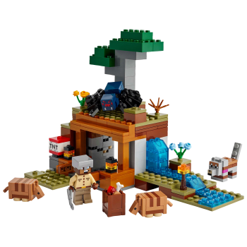 LEGO Minecraft Expeditionen till Bältdjursgruvan 21269.