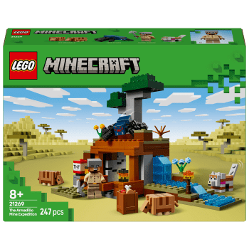 LEGO Minecraft Expeditionen till Bältdjursgruvan 21269.