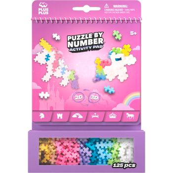 Plus Plus Sagovärld Activity Pad 125 bitar.