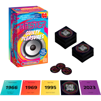 Hitster Guilty Pleasures Jumbo.