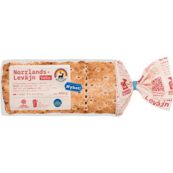 Surdegsbröd Vete Norrlands Leväjn 440g Polarbröd.