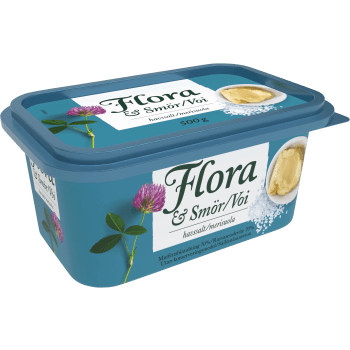 Matfett med Smör och Havssalt 70% 500g Flora.