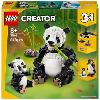 LEGO Creator Vilda djur pandafamilj: 31165.