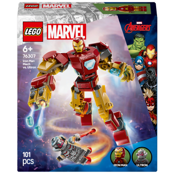 LEGO Marvel Iron Mans robot mot Ultron 76307.