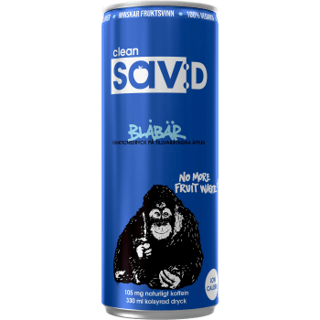Clean sav:D Blåbär 330 ml.