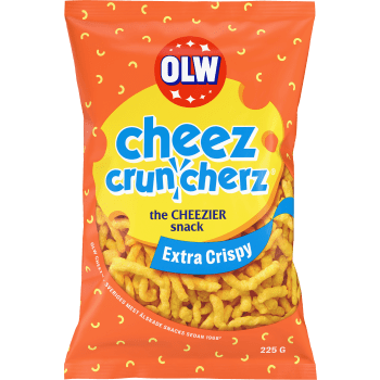 Cheez Cruncherz Extra crispy 225g OLW.