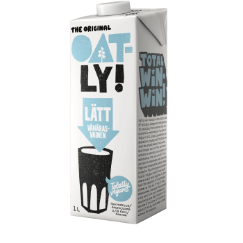 Havredryck Naturell 0,5% 1l Oatly.
