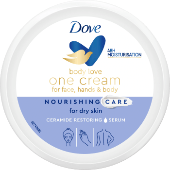 Bodycream Nourishing Care One Cream for dry skin 250ml Dove.