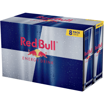 Energidryck 250ml 8-p Red Bull.