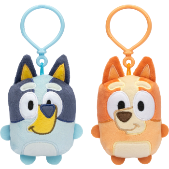 Mjukis Bluey med klämring 12cm 1-p.