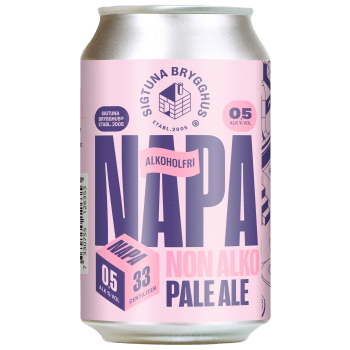 Öl Alkoholfri 0,5% Sigtuna Napa 330ml Sigtuna Bryggeri.