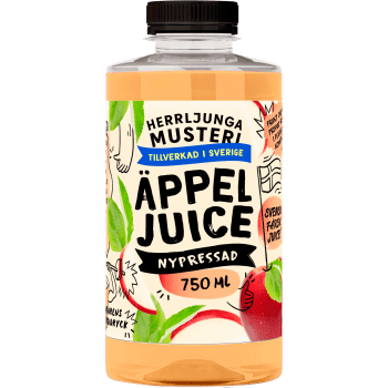 Äpplejuice 750ml Herrljunga Musteri.