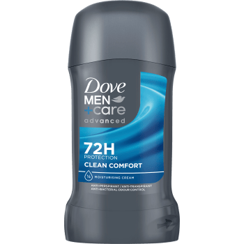 Deodorant 72h Advanced Clean Comfort Stick 50ml Dove Men Care.
