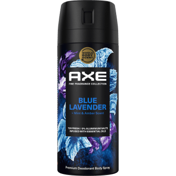 Deodorant 72h Bodyspray Fine Fragrance Blue Lavender 150m AXE.