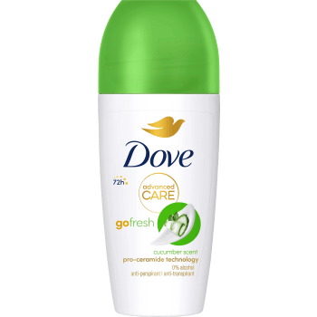 Deodorant Roll On 72h Advanced Cucumber Tea 50ml Dove.