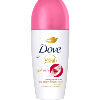 Deodorant Roll On 72h Advanced Care Pomegranate Scent 50ml Dove.