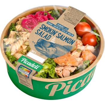 Pastasallad Varmrökt Lax 360g Picadeli.