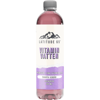Vitamindryck Svarta vinbär 50cl Latitude 65.
