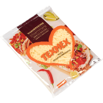 Texmexost Riven 150g Wernerssons.
