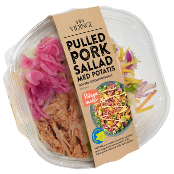 Pulled Porksallad med Potatis 380g Vidinge.