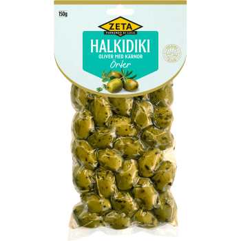 Oliver Halkidiki Örter med kärnor 150g Zeta.