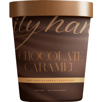 Glass Chocolate caramel 465ml Lily & Hanna's.
