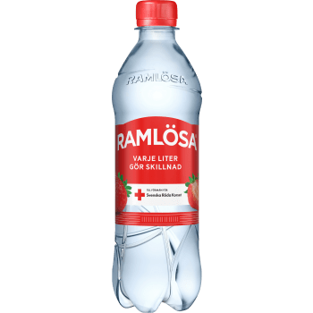 Kolsyrat Vatten Jordgubb 50cl Ramlösa.