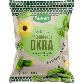 Okra Fryst 400g Sevan.
