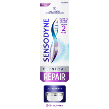Tandkräm SSD Clinical Repair Active White 75ml Sensodyne.