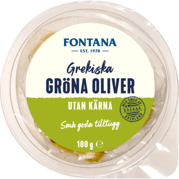 Oliver Gröna Urkärnade 100g Fontana.