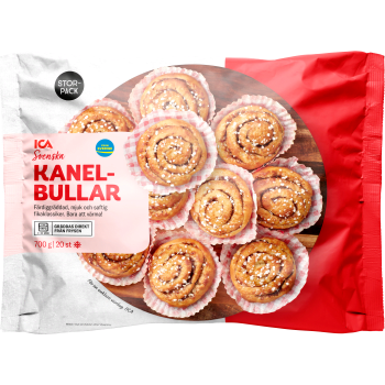 Kanelbullar Fryst 700g ICA.