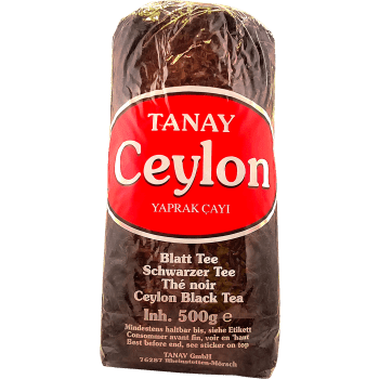 Te Svart 500g Tanay.