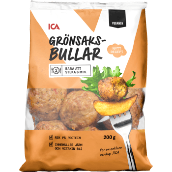 Grönsaksbullar 200g ICA.