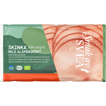 Skinka Alspånsrökt KRAV 100g Smak av Svea.