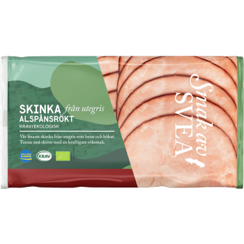 Skinka Extrarökt KRAV 100g Smak av Svea.