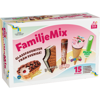 Familjemix 15-p SIA GLASS.