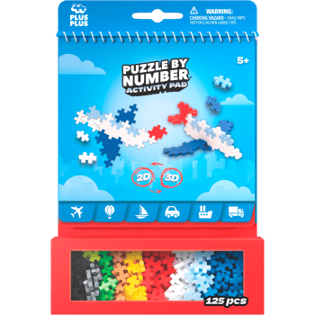 Plus Plus Activity Pad Fordon 125 bitar.