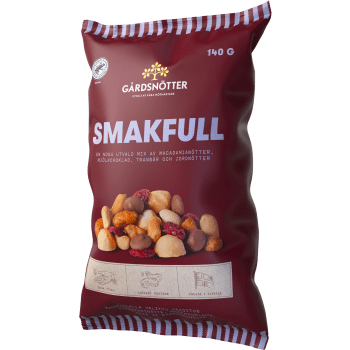 Nötmix Smakfull 140g Gårdsnötter.