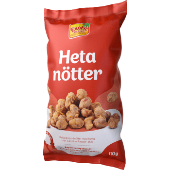 Heta Nötter 110g Exotic Snacks.