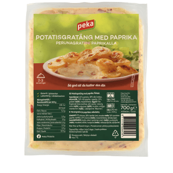 Potatisgratäng med Paprika 700g Peka.