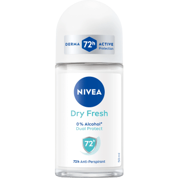 Deodorant Roll On 72h Dry Fresh 50ml Nivea.