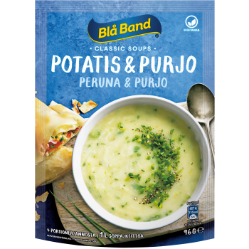 Soppa Potatis Purjolök 96g Blå Band.
