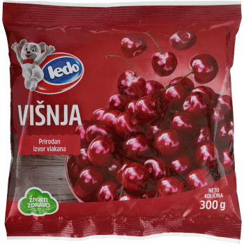 Körsbär sura kärnfria 300g Ledo.